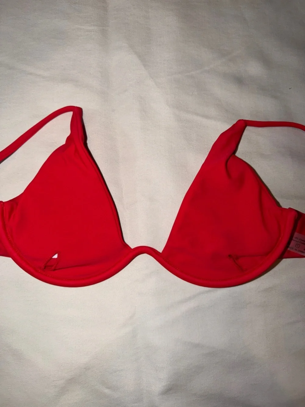 Red Underwire Bikini‎ Top